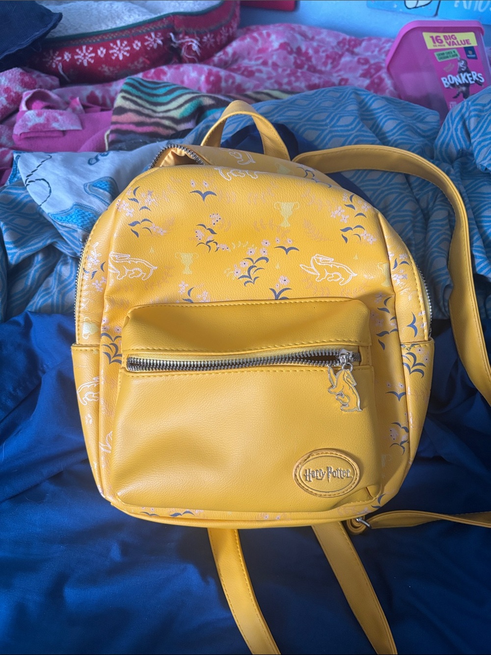 Warner Bros. Harry Potter Yellow Mini Backpack